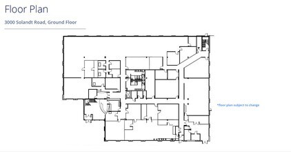 3000 Solandt Rd, Ottawa, ON for lease Floor Plan- Image 1 of 1