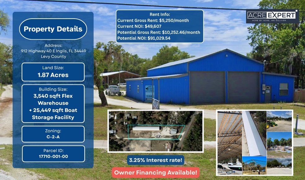 912 Highway 40 E, Inglis, FL for sale - Building Photo - Image 1 of 1