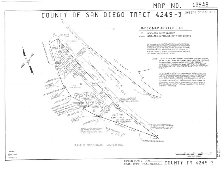 3309 San Rey Lane, Fallbrook, CA for sale - Site Plan - Image 1 of 27