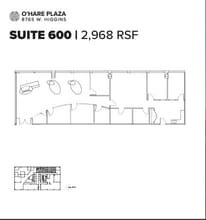 8765 W Higgins Rd, Chicago, IL for lease Floor Plan- Image 1 of 1