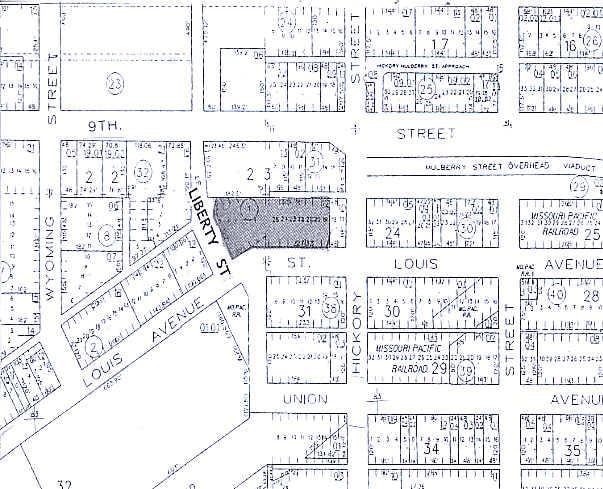 1422 St Louis Ave, Kansas City, MO à vendre - Plan cadastral - Image 2 de 3