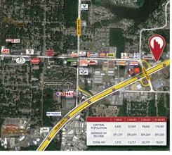8623 Warden Rd, Sherwood, AR - Aerial map view