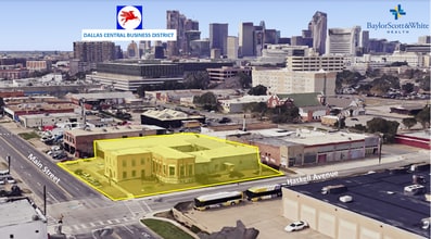 4027 Main St, Dallas, TX - Aérien  Vue de la carte
