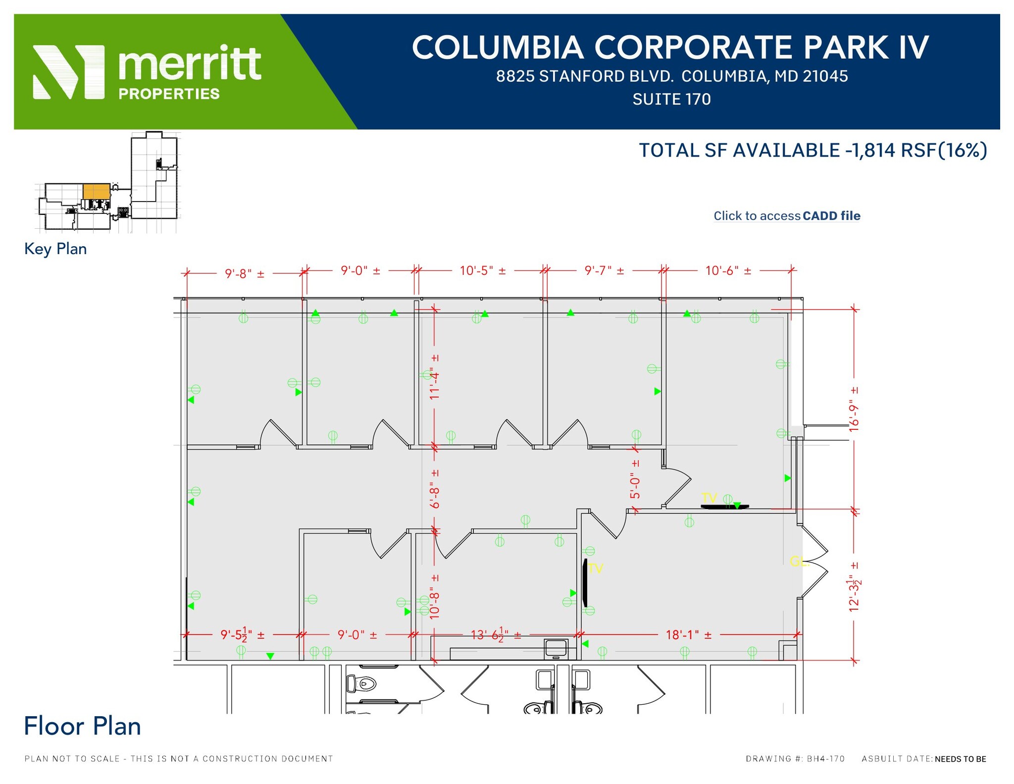 8830 Stanford Blvd, Columbia, MD for lease Floor Plan- Image 1 of 1