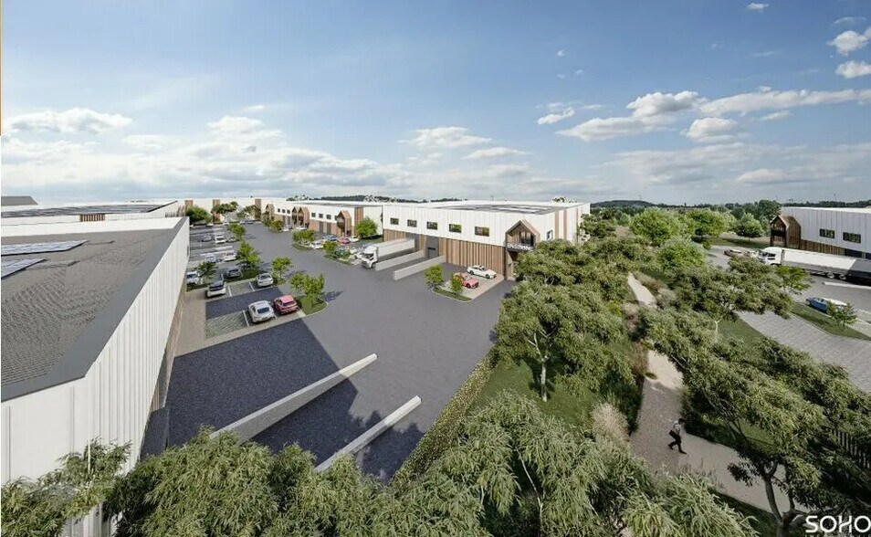 Local d'activités dans Ézanville à vendre - Photo du bâtiment - Image 3 de 12