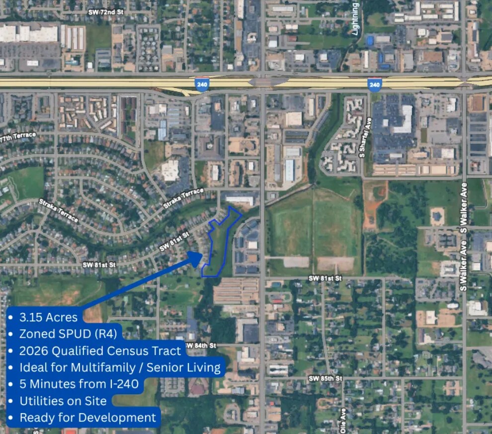 8230 S Klein Ave, Oklahoma City, OK à vendre Aérien- Image 1 de 9