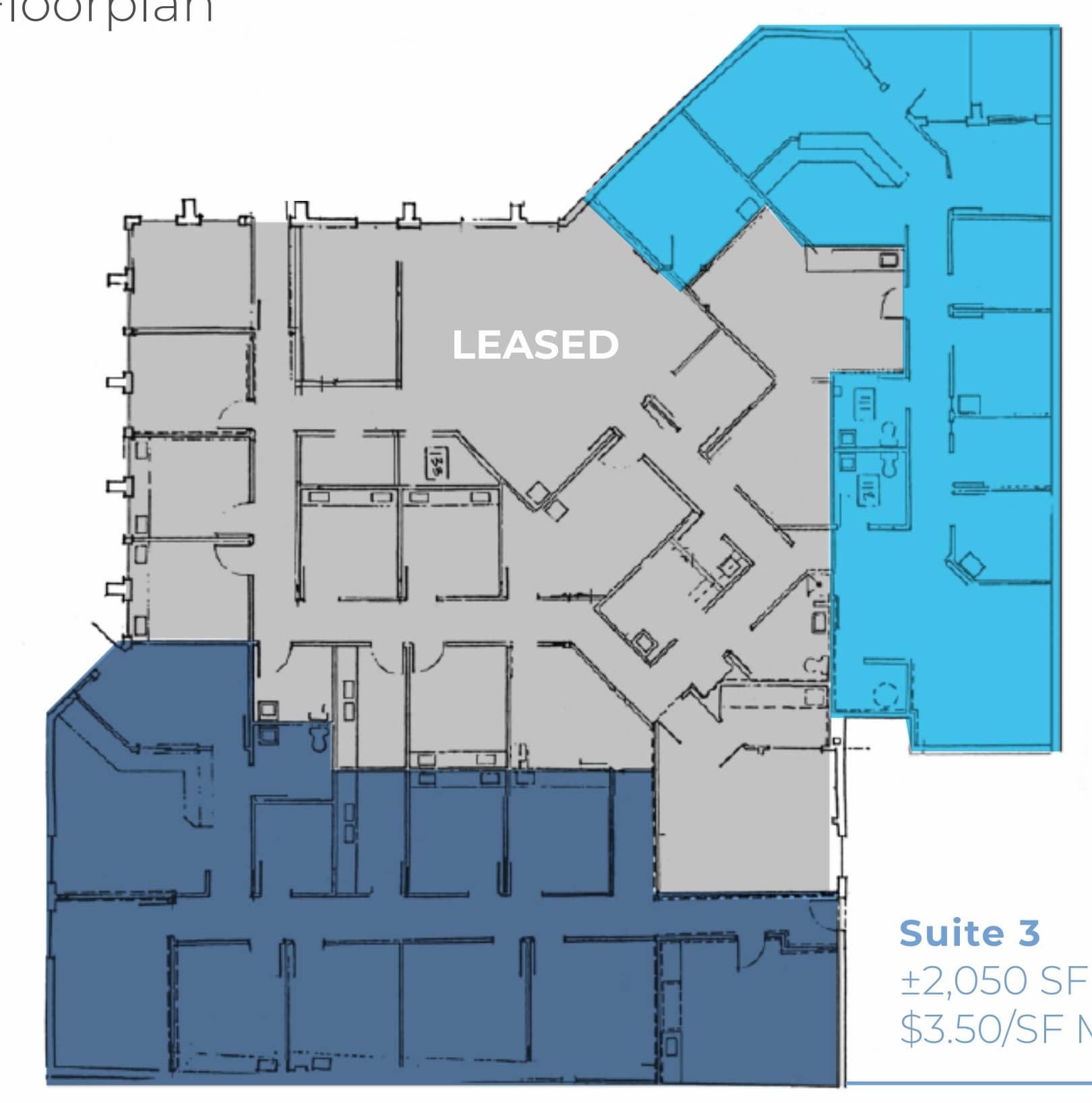 6409 Folsom Blvd, Sacramento, CA à louer Plan d’étage- Image 1 de 4