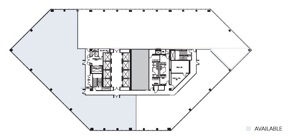 400 S Hope St, Los Angeles, CA à louer Plan d  tage- Image 1 de 1