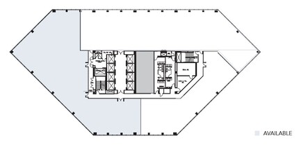 400 S Hope St, Los Angeles, CA à louer Plan d  tage- Image 1 de 1