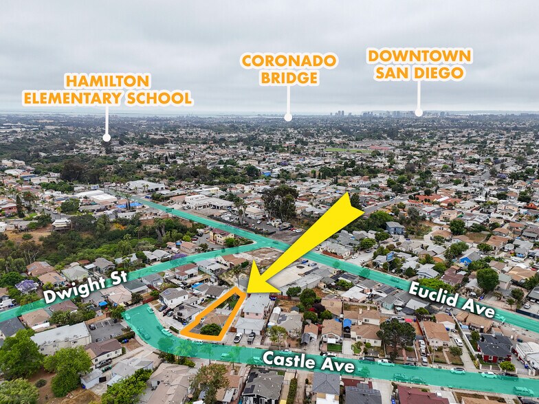 4837 Castle Ave, San Diego, CA à vendre - Photo du bâtiment - Image 3 de 35