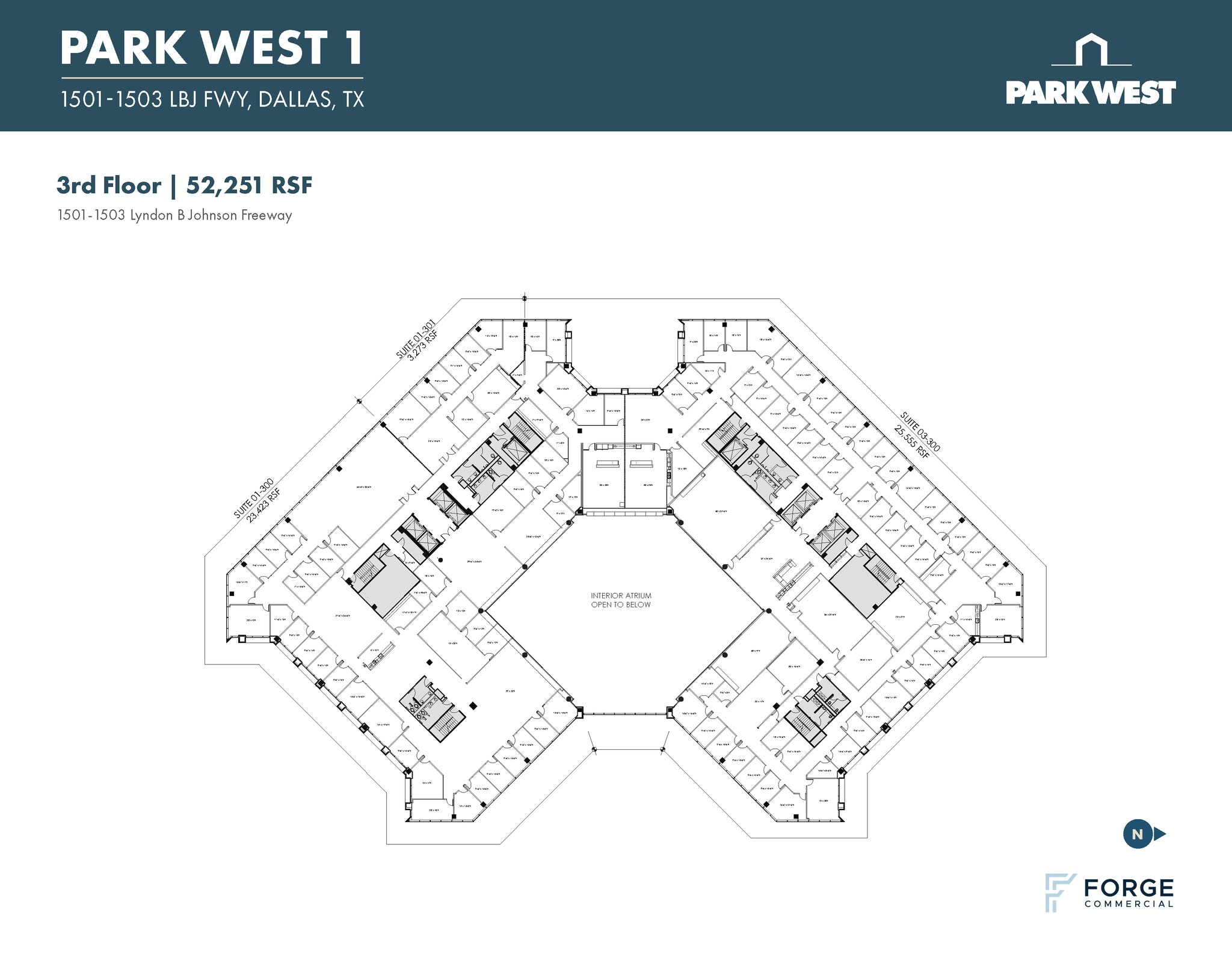 1501-1507 Lyndon B Johnson Fwy, Dallas, TX à louer Plan d’étage- Image 1 de 1