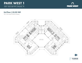 1501-1507 Lyndon B Johnson Fwy, Dallas, TX à louer Plan d’étage- Image 1 de 1
