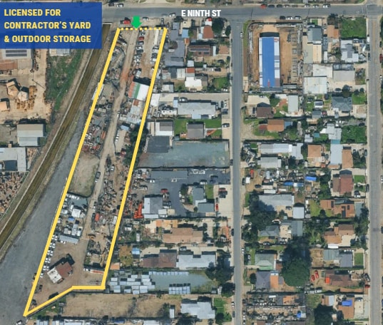 E Ninth st, Pomona, CA for lease - Aerial - Image 1 of 7