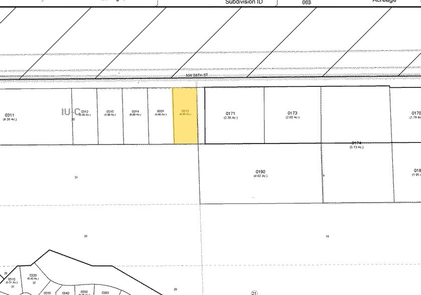9400 NW 58th St, Miami, FL à louer - Plan cadastral - Image 2 de 32