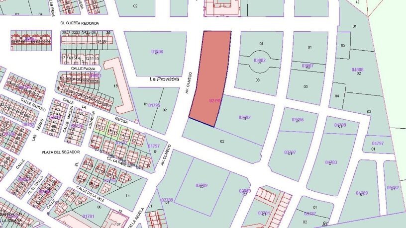 Avenida de Olmedo, 10, Cistérniga, Valladolid à vendre - Plan cadastral - Image 3 de 3
