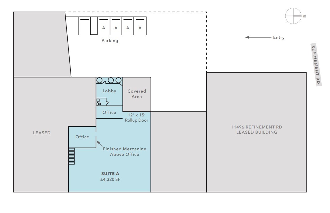 11494 Refinement Rd, Rancho Cordova, CA à louer Plan de site- Image 1 de 1