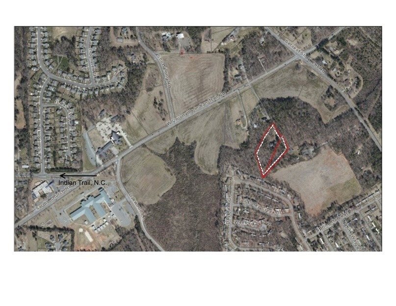 3325 Unionville Indian Trail Rd W, Indian Trail, NC à vendre Photo du bâtiment- Image 1 de 2