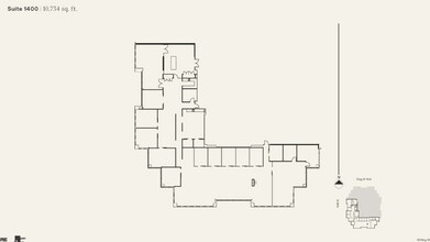 121 King St W, Toronto, ON for lease Floor Plan- Image 1 of 2
