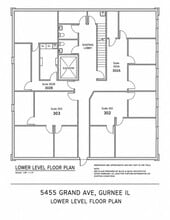 5455 W Grand Ave, Gurnee, IL for lease Floor Plan- Image 1 of 7