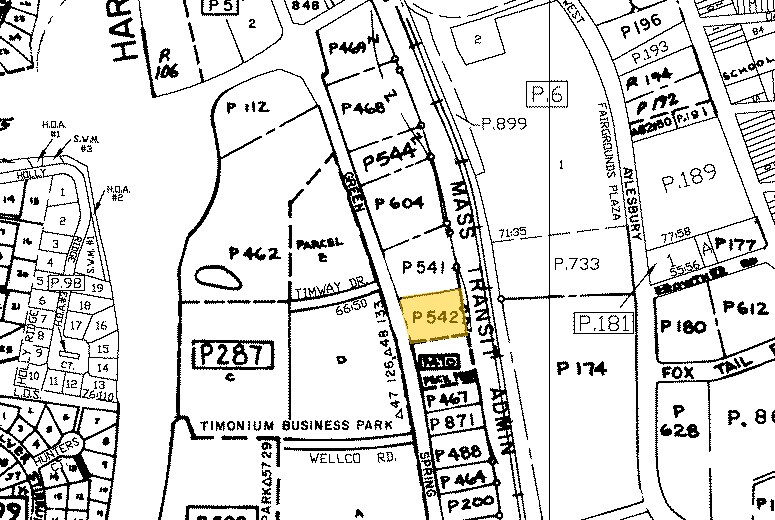 2001-2003 Greenspring Dr, Timonium, MD à vendre - Plan cadastral - Image 2 de 6
