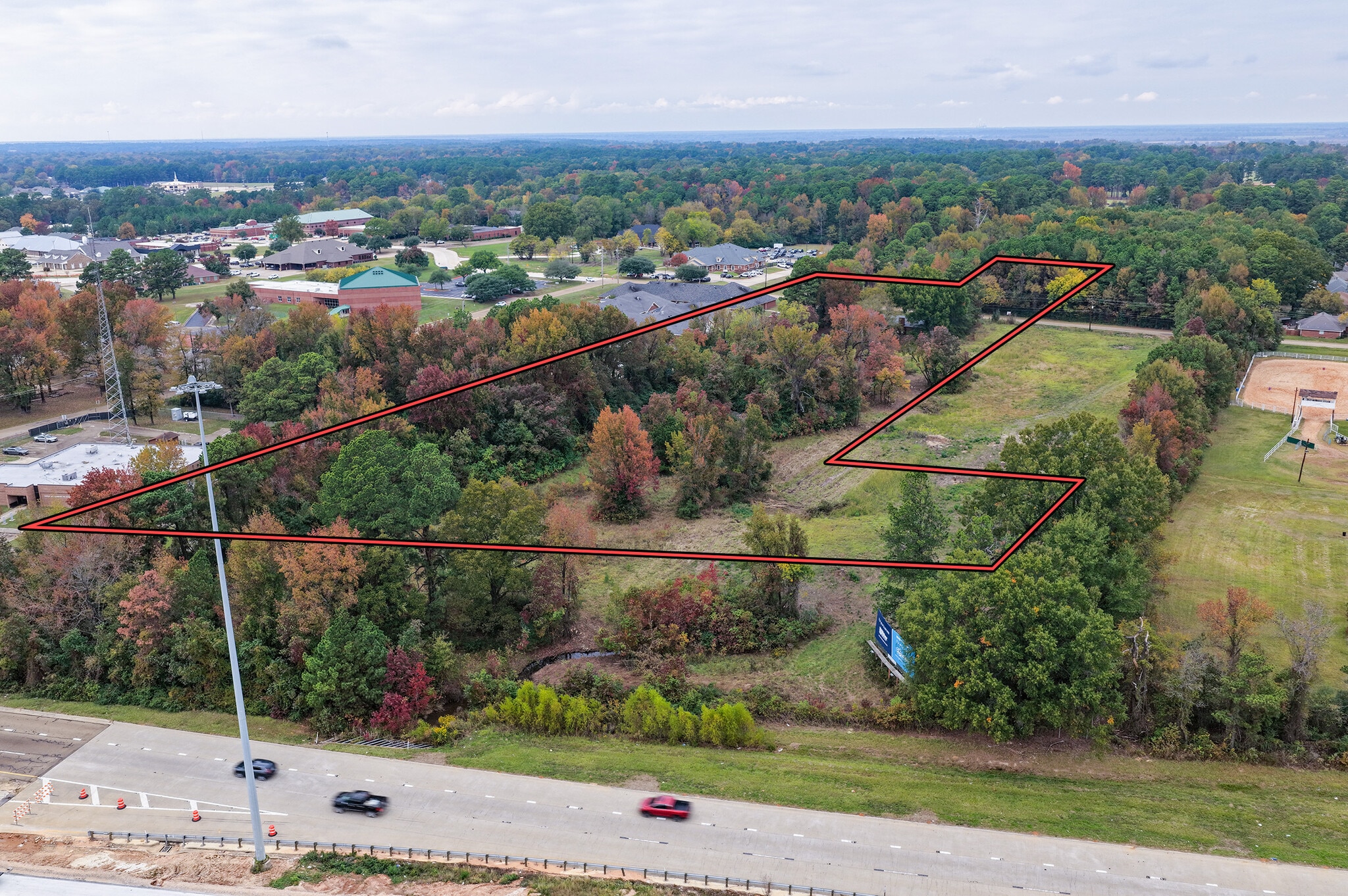 1521 Moores Ln, Texarkana, TX for sale Aerial- Image 1 of 6