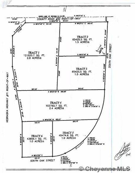 Highway 71 St, Kimball, NE à vendre - Plan cadastral - Image 3 de 3