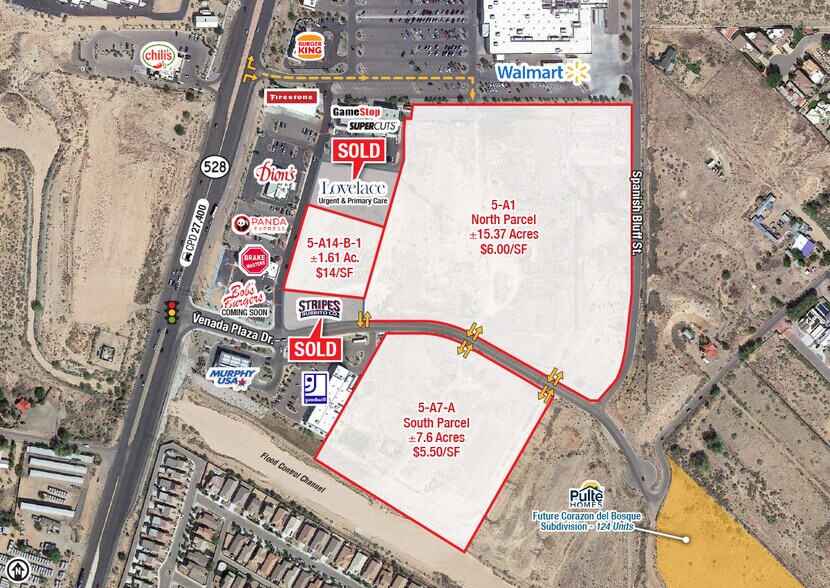 Highway 528 & Venada Plaza Dr, Bernalillo, NM à vendre - Photo du bâtiment - Image 2 de 7