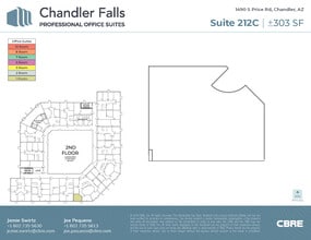 1490 S Price Rd, Chandler, AZ for lease Floor Plan- Image 1 of 2