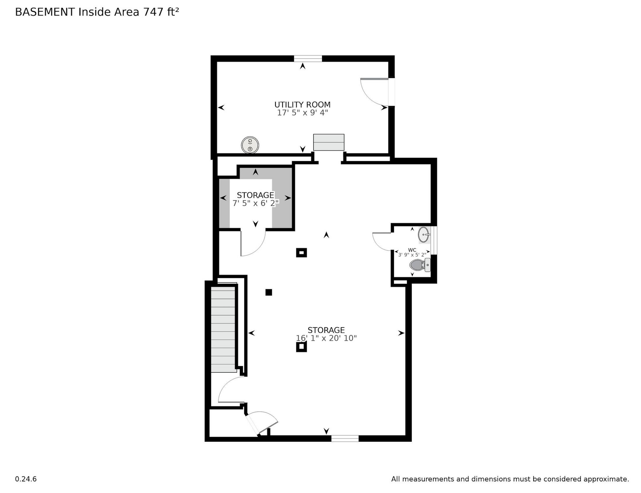 3628 12th St NE, Washington, DC à louer Plan d’étage- Image 1 de 3