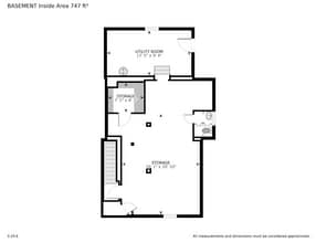 3628 12th St NE, Washington, DC à louer Plan d’étage- Image 1 de 3