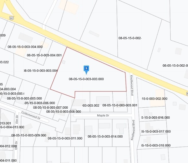 12718 E US Highway 80 Hwy, Pike Road, AL for sale - Plat Map - Image 1 of 1