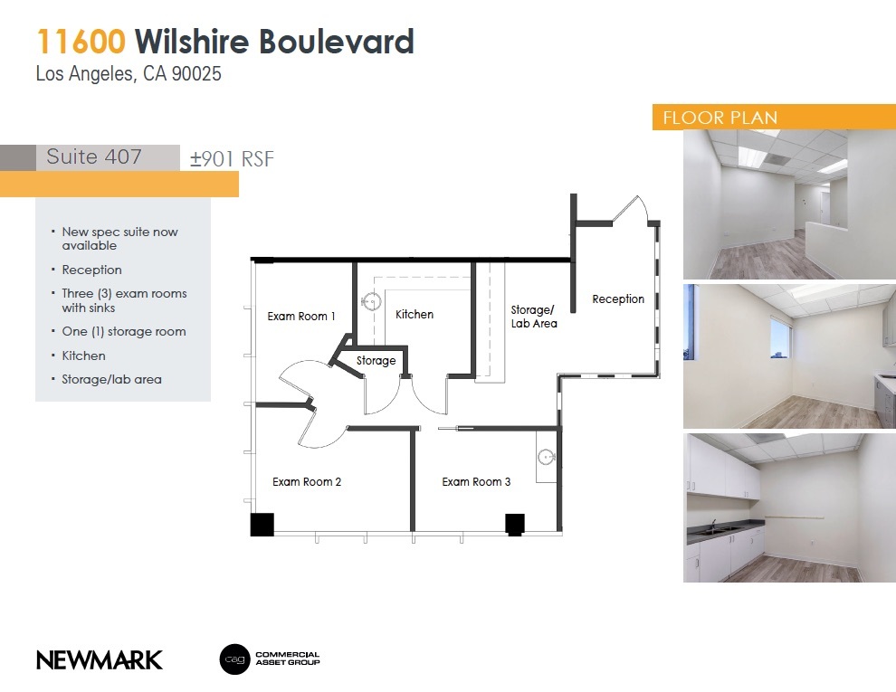 11600 Wilshire Blvd, Los Angeles, CA for lease Floor Plan- Image 1 of 5