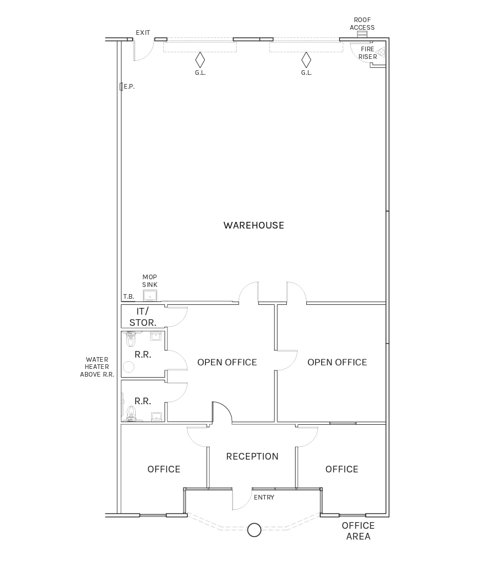 10700 Jersey Blvd, Rancho Cucamonga, CA for lease Floor Plan- Image 1 of 2