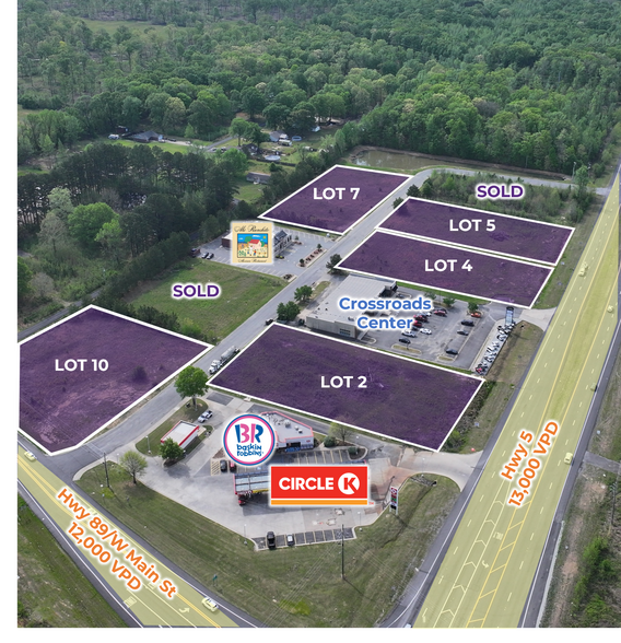 Hwy 5 & Hwy 89, Cabot, AR à vendre - Photo du bâtiment - Image 2 de 3
