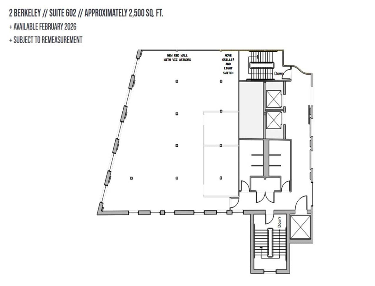 248-264 The Esplanade, Toronto, ON à louer Plan d’étage- Image 1 de 1