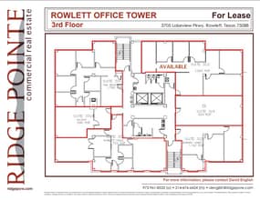 3705 Lakeview Pkwy, Rowlett, TX for lease Floor Plan- Image 1 of 2