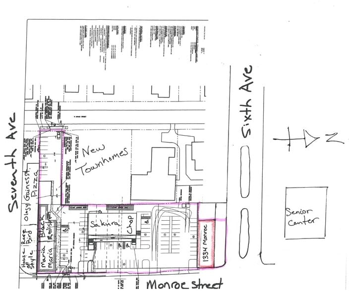 1334 N Monroe St, Tallahassee, FL for lease - Site Plan - Image 3 of 3