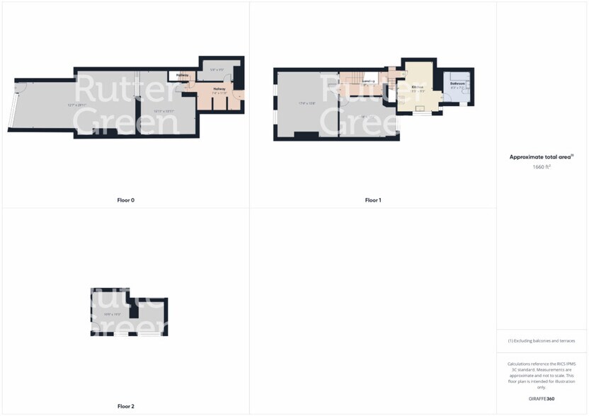 113 Bradshawgate, Leigh for lease - Floor Plan - Image 2 of 2