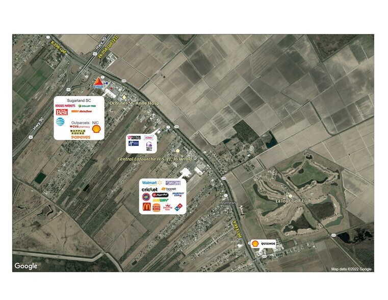 4560 Highway 1, Raceland, LA à louer - Photo du bâtiment - Image 3 de 13