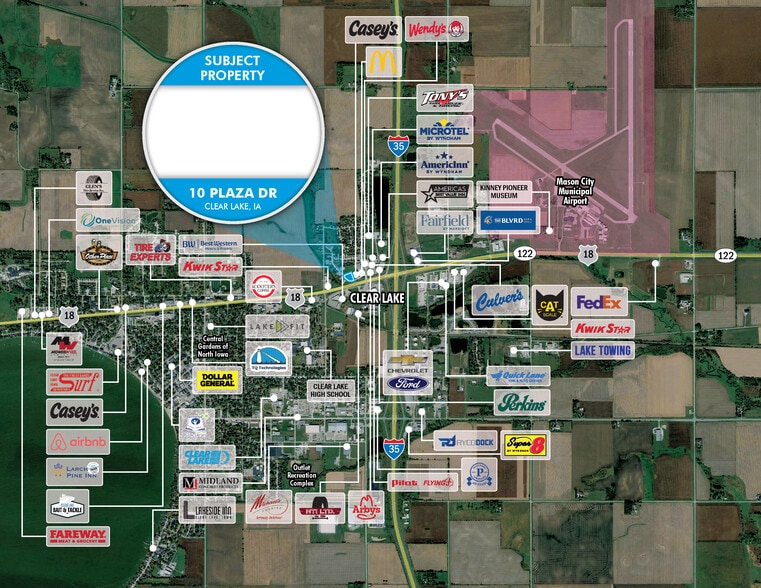 10 Plaza Dr, Clear Lake, IA for sale - Building Photo - Image 2 of 15