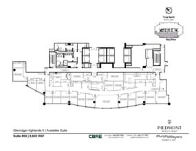 5555 Glenridge Connector, Atlanta, GA for lease Floor Plan- Image 1 of 1