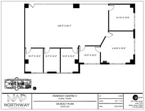 2500 N Dallas Pky, Plano, TX for lease Floor Plan- Image 1 of 1