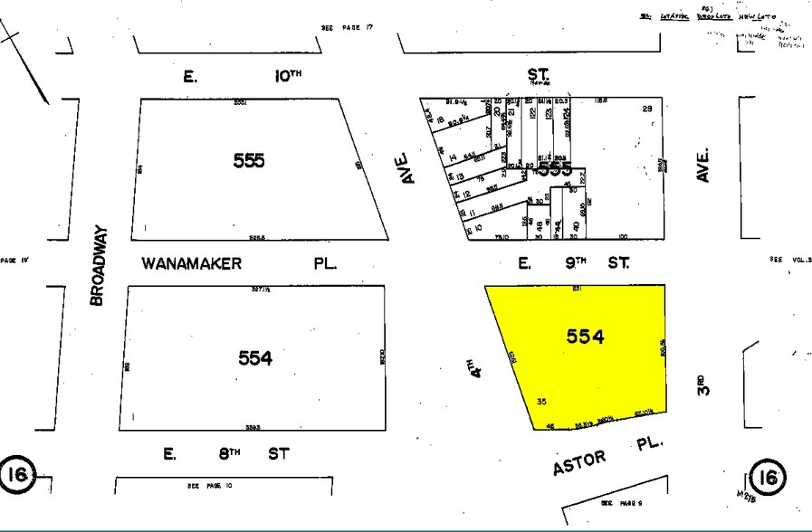 51 Astor Pl, New York, NY à louer - Plan cadastral - Image 2 de 5