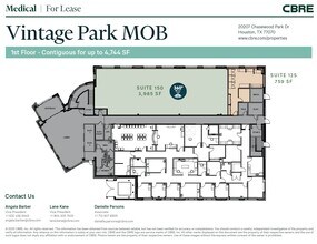 20207 Chasewood Park Dr, Houston, TX à louer Plan d’étage- Image 1 de 1