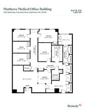 1450 Matthews Township Pky, Matthews, NC à louer Plan d’étage- Image 2 de 2