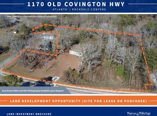 More details for 1170 Old Covington Hwy SE, Conyers, GA - Land for Lease