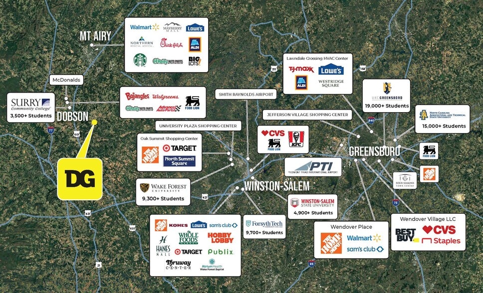 777 Copeland School rd, Dobson, NC for sale - Aerial - Image 2 of 2