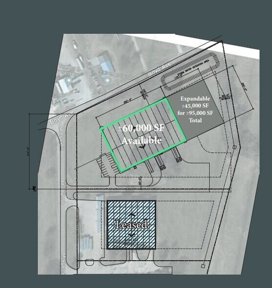 580 Morgan St, Brownsville, TN à louer - Plan de site - Image 2 de 3