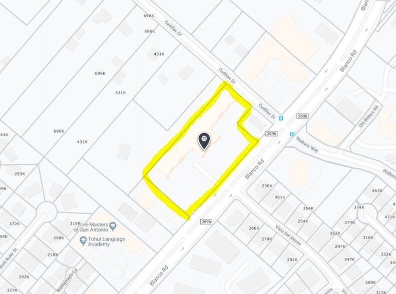 14325-14395 Blanco Rd, San Antonio, TX à louer - Plan cadastral - Image 2 de 4