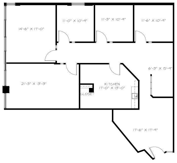 1705-1749 St Laurent Blvd, Ottawa, ON à louer Plan d’étage- Image 1 de 1